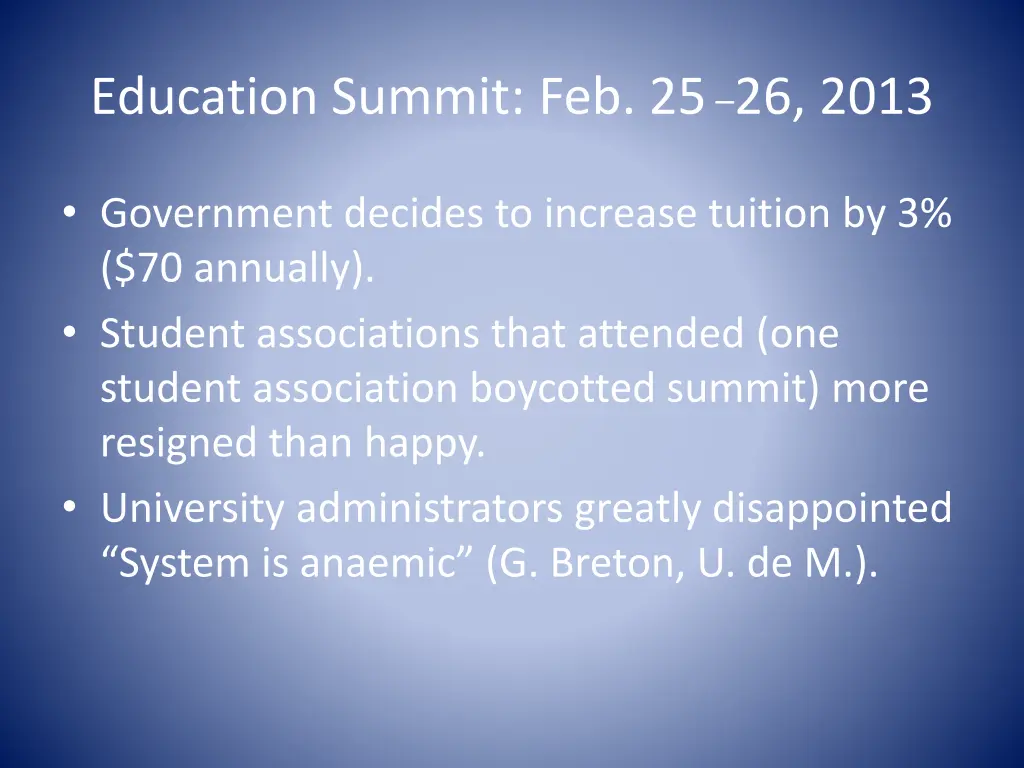 education summit feb 25 26 2013