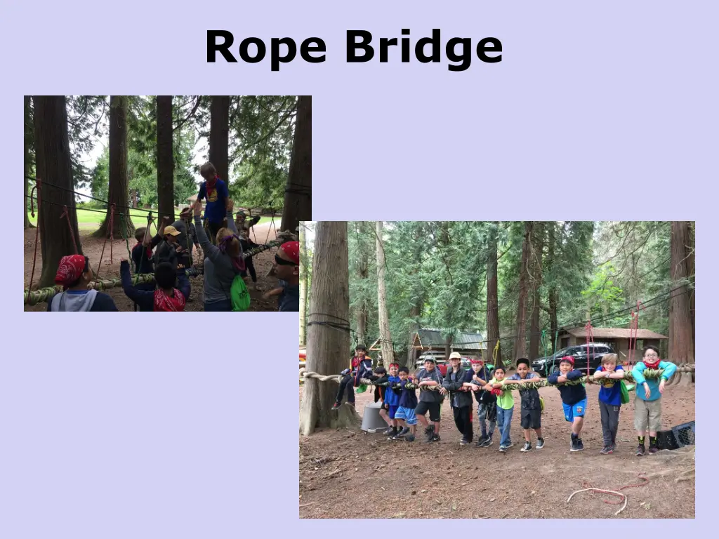 rope bridge