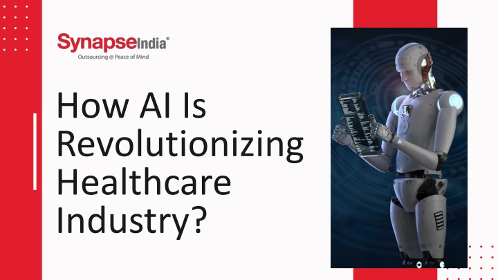 how ai is revolutionizing healthcare industry