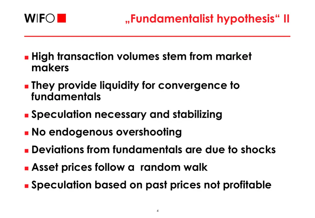 fundamentalist hypothesis ii