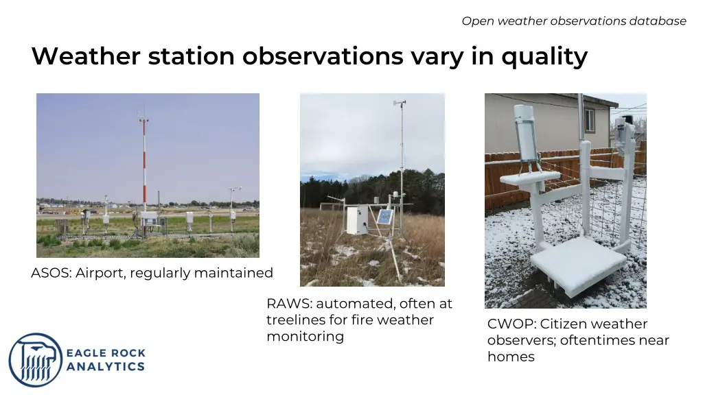 open weather observations database 1