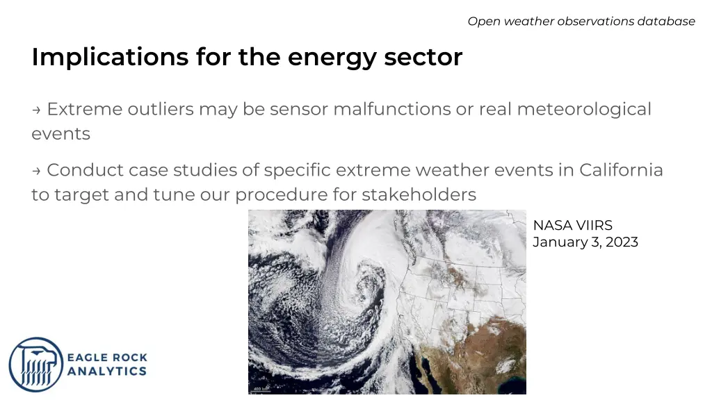 open weather observations database 15