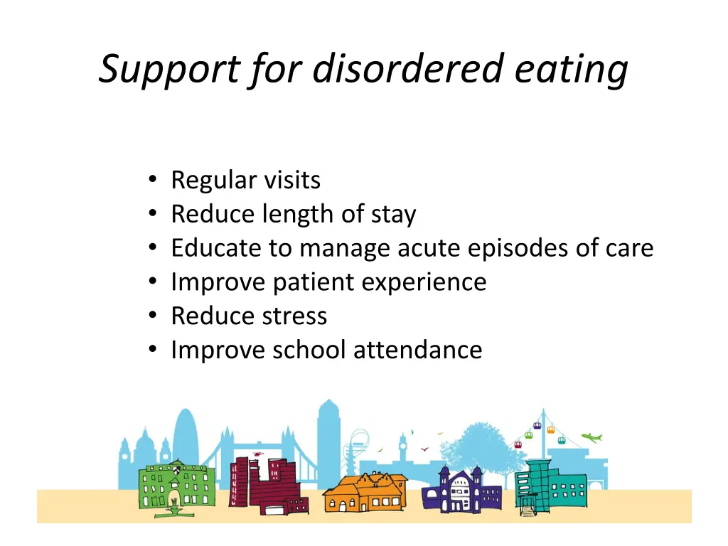 support for disordered eating