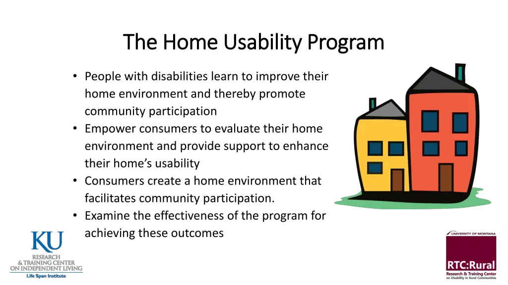 the home usability program the home usability