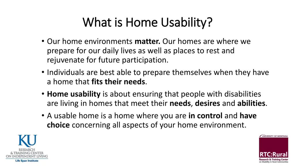 what is home usability what is home usability