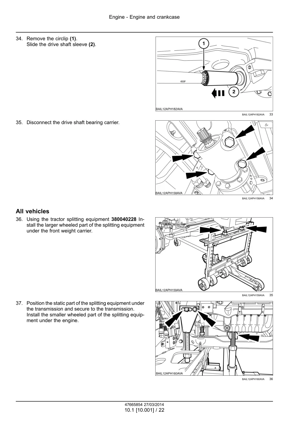 engine engine and crankcase 9