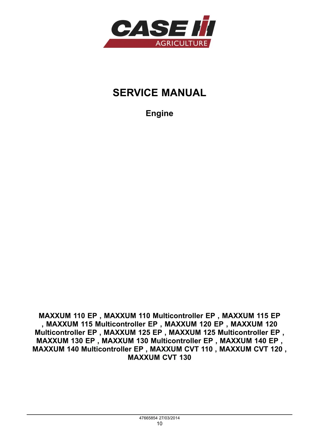 service manual 1