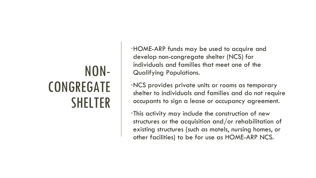 home arp funds may be used to acquire and develop