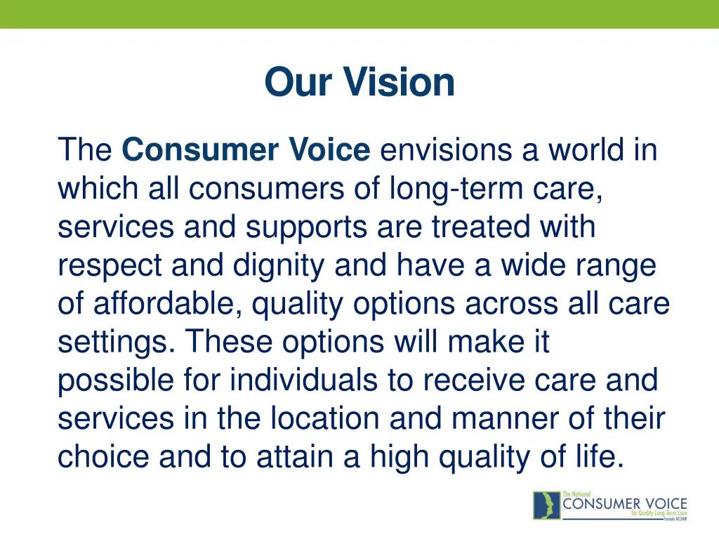 our vision