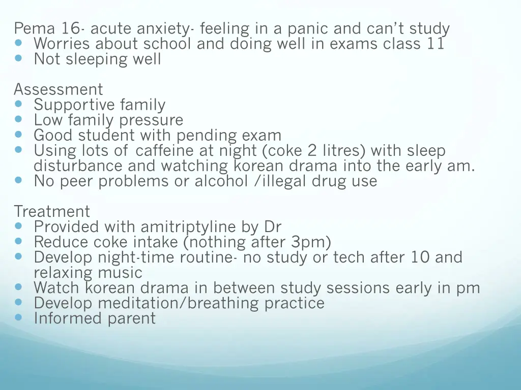 pema 16 acute anxiety feeling in a panic