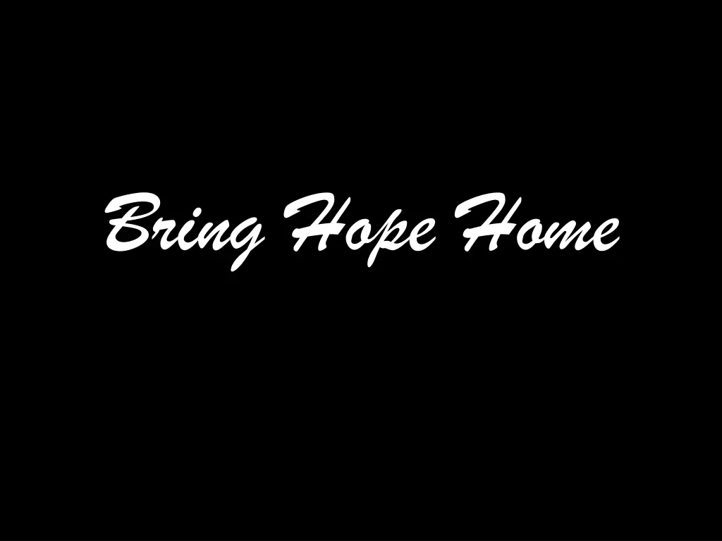 bring hope home 1