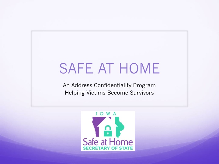 safe at home