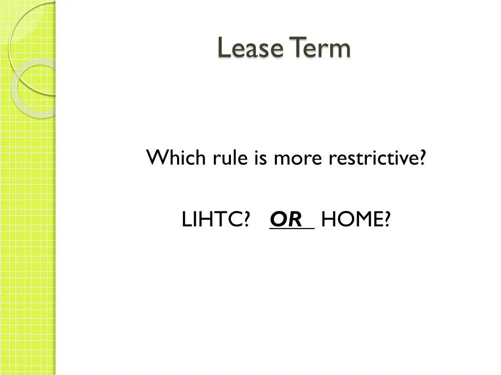 lease term