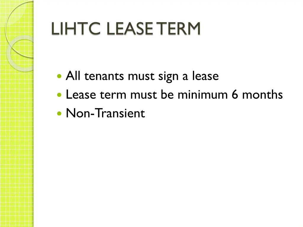 lihtc lease term