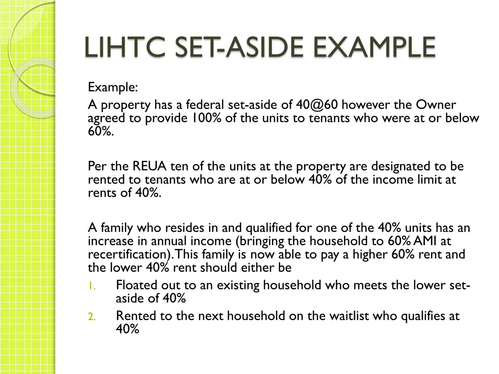 lihtc set aside example