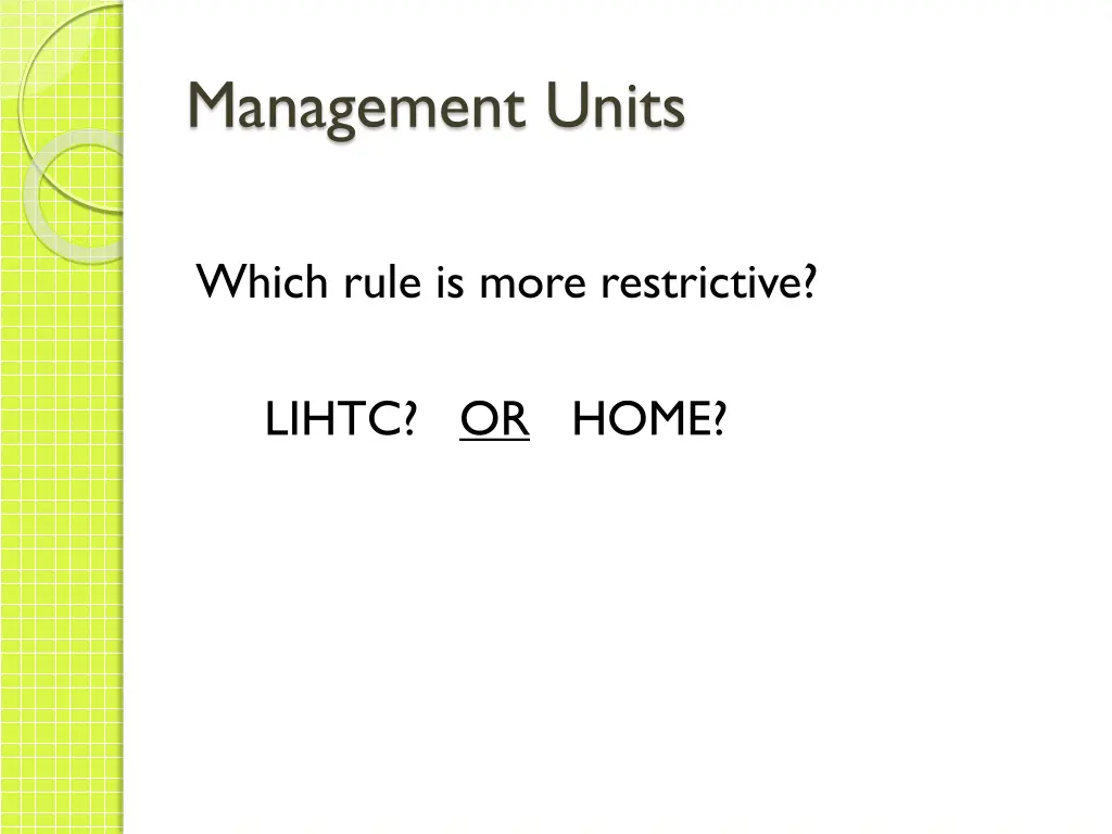 management units 1