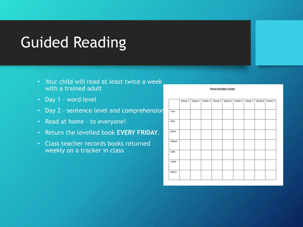 guided reading