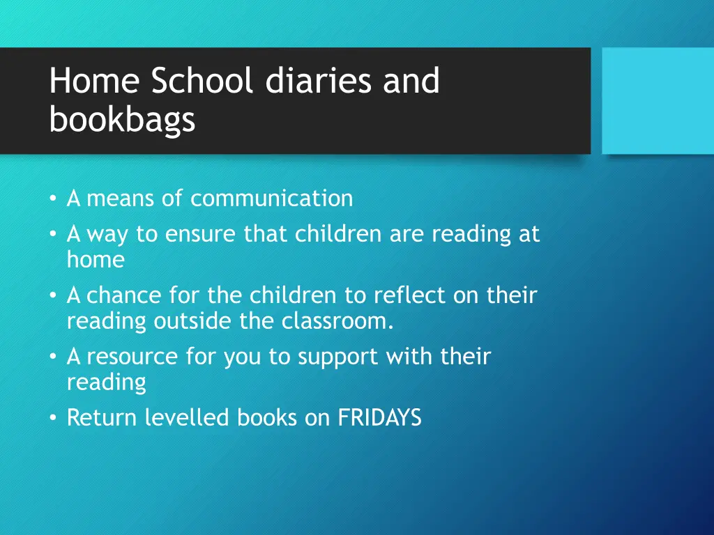 home school diaries and bookbags