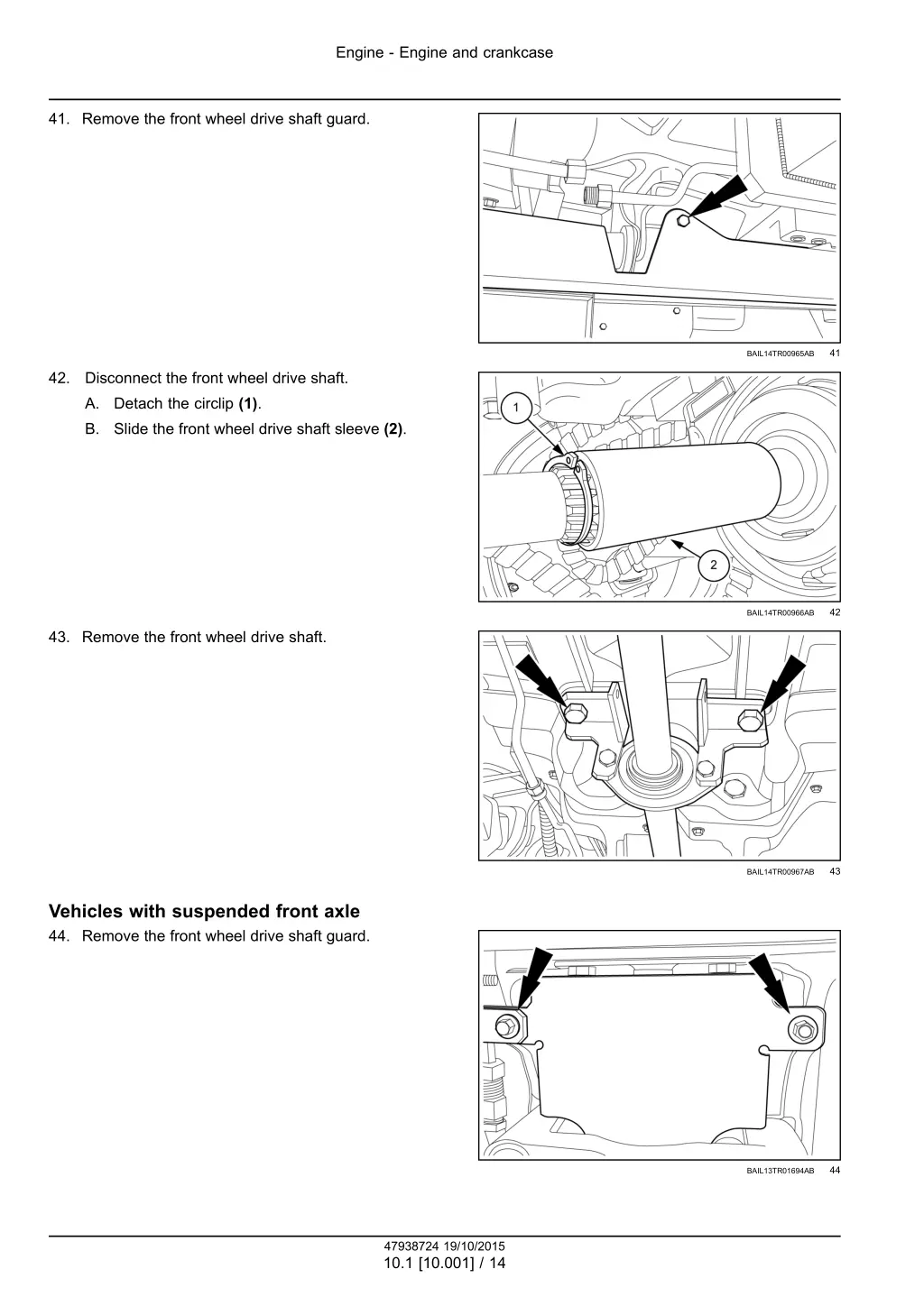 engine engine and crankcase 11