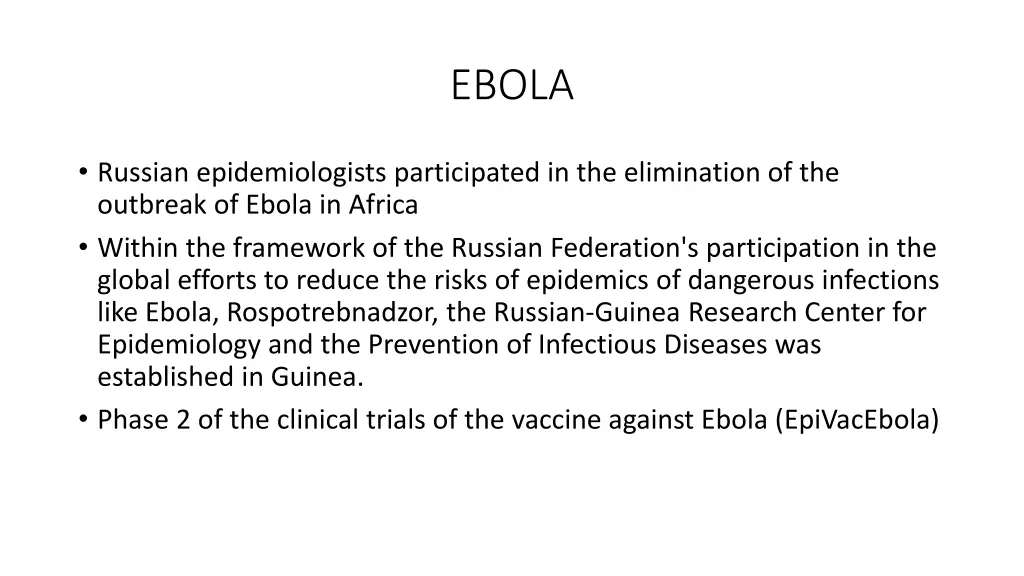 ebola