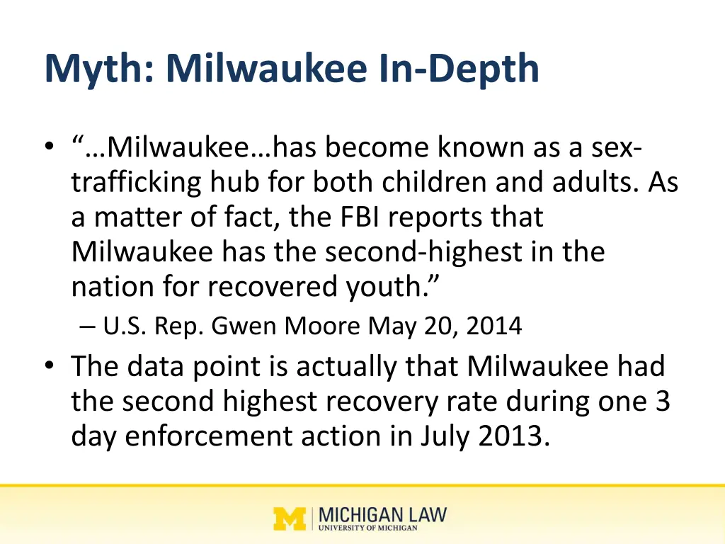 myth milwaukee in depth