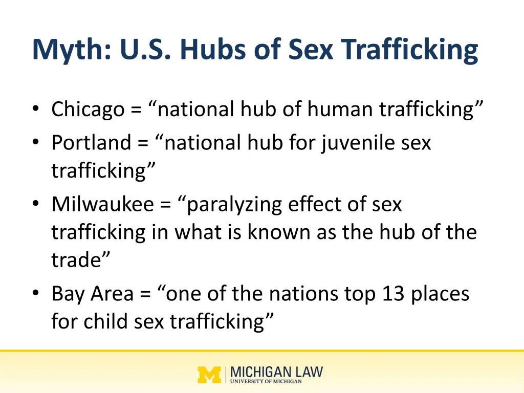 myth u s hubs of sex trafficking