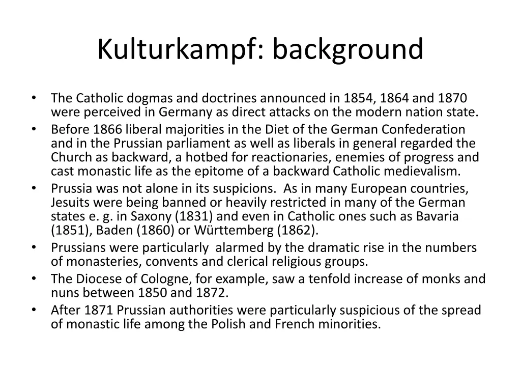 kulturkampf background