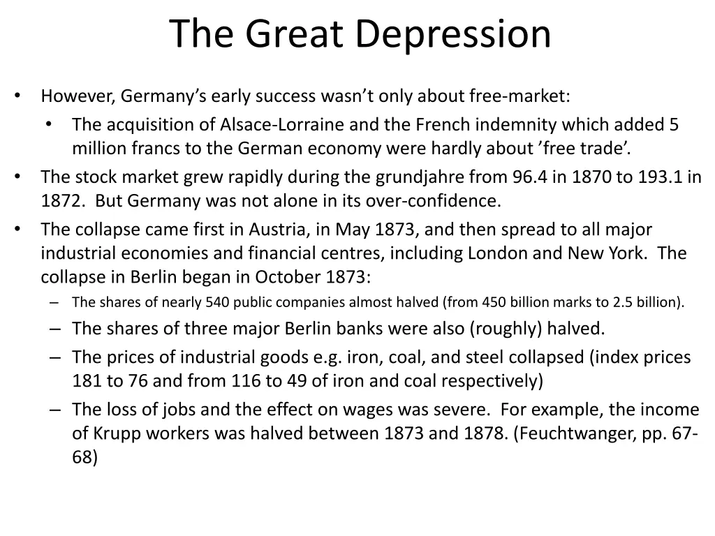 the great depression