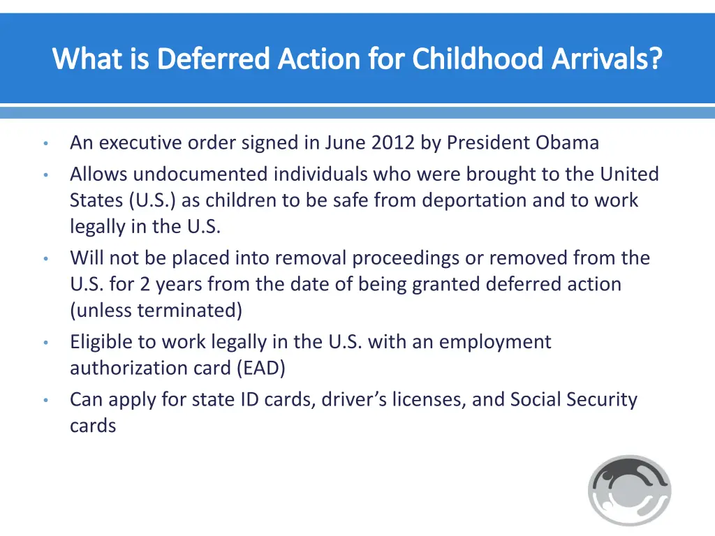 what is deferred action for childhood arrivals