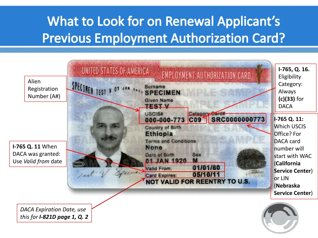 what to look for on renewal applicant s previous