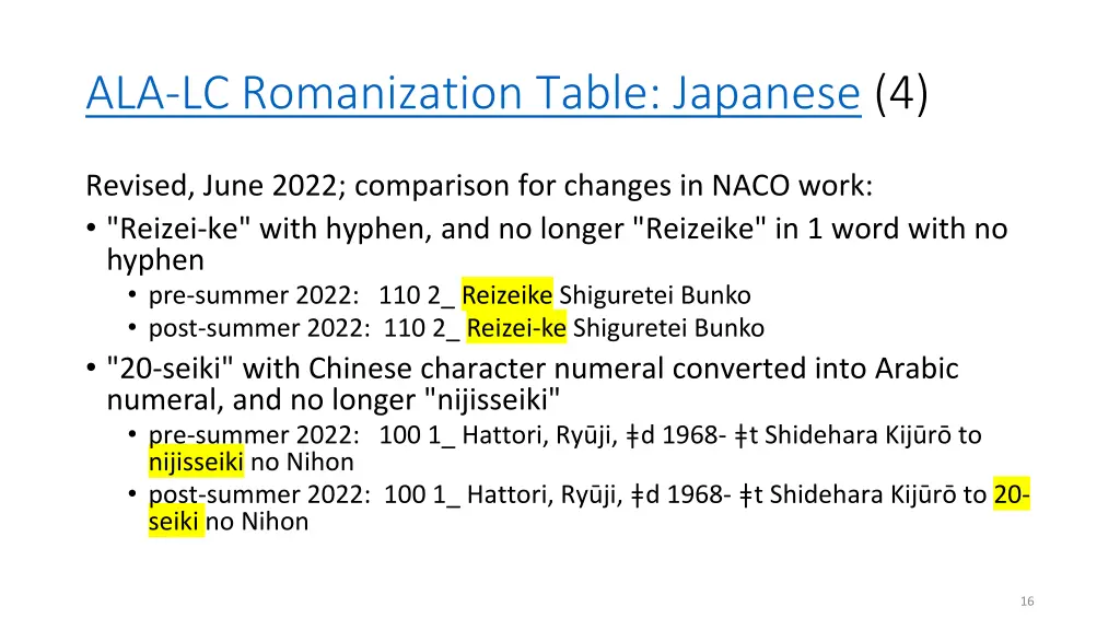 ala lc romanization table japanese 4