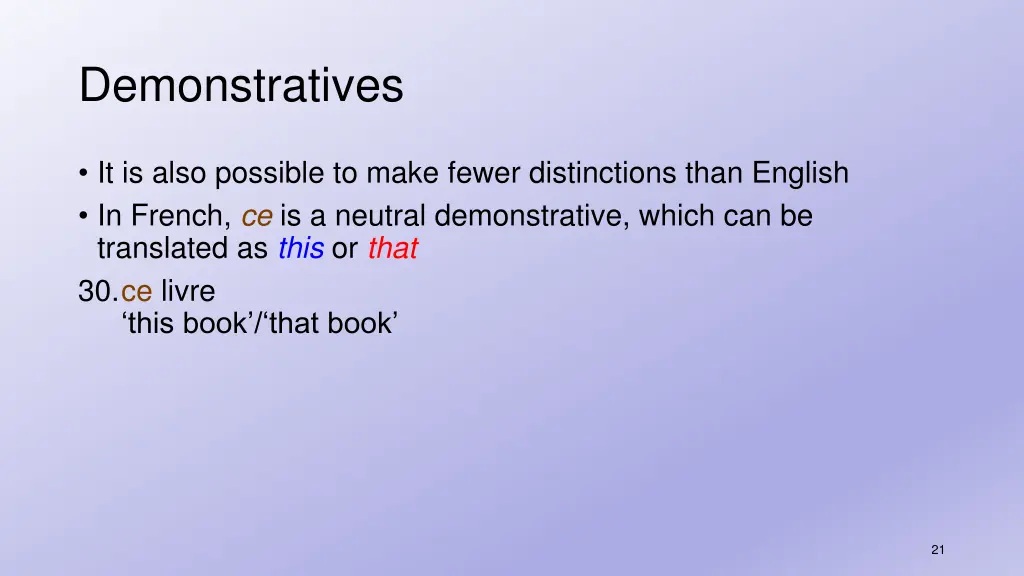 demonstratives 4