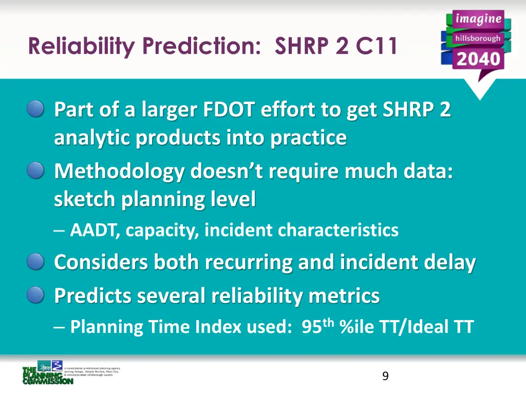 reliability prediction shrp 2 c11