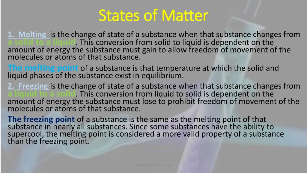 states of matter states of matter 2