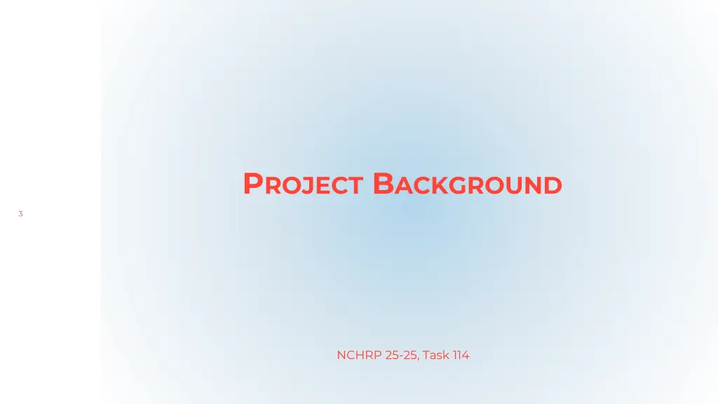 p roject b ackground