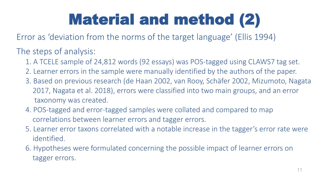 material and method 2 material and method 2 error