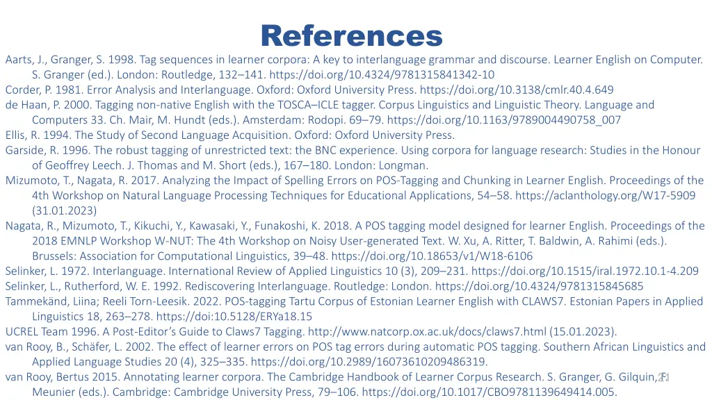 references