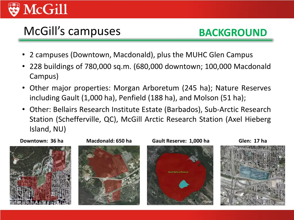 mcgill s campuses