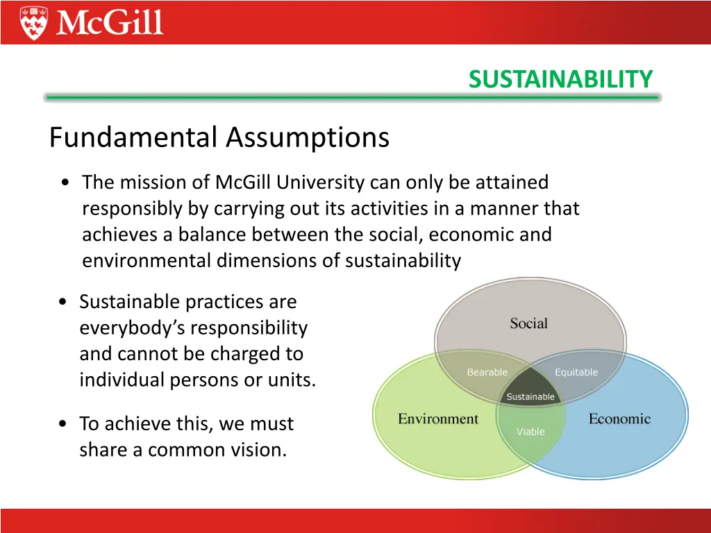 sustainability