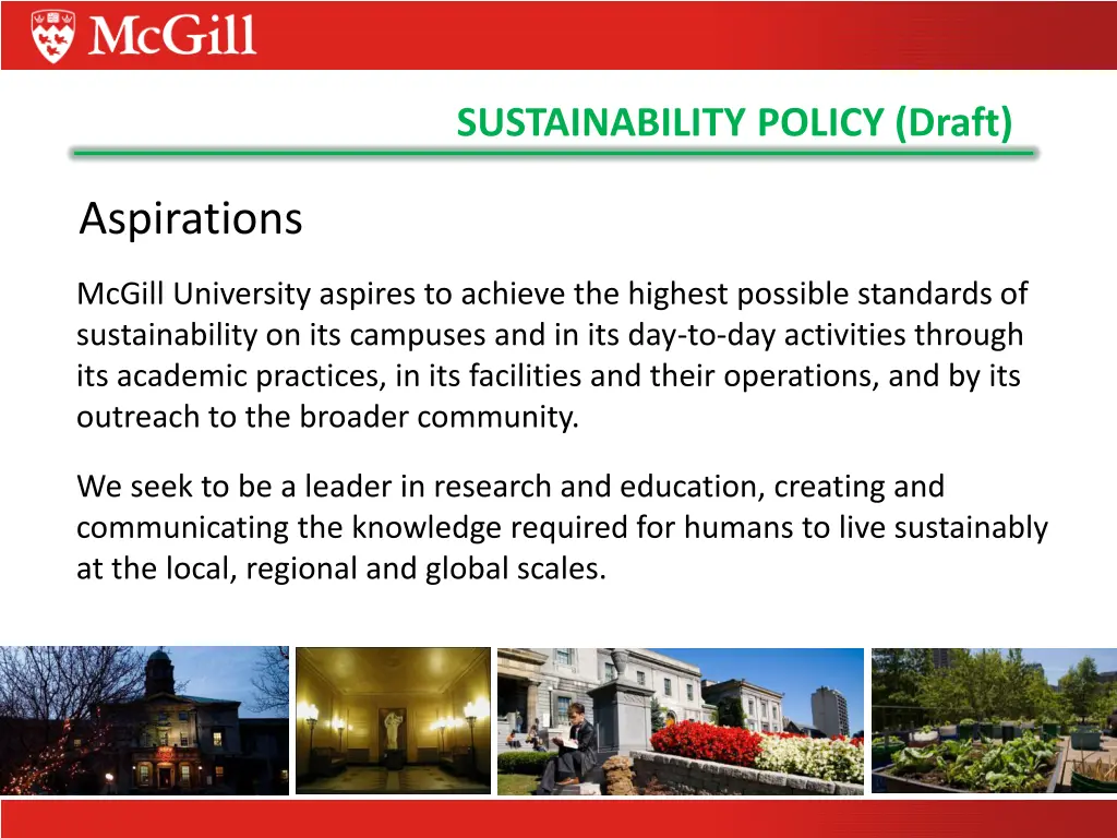 sustainability policy draft