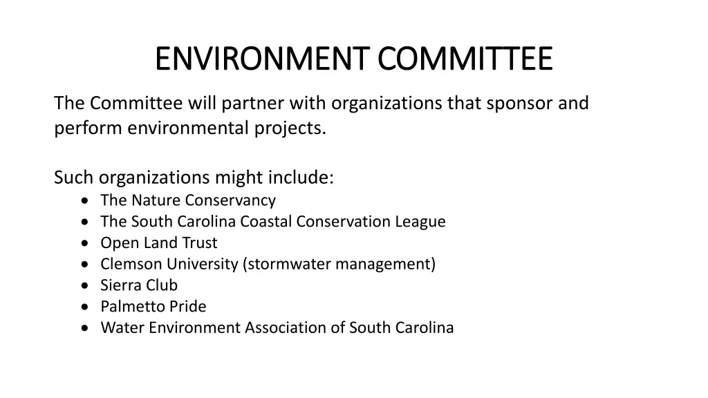 environment committee environment committee 1