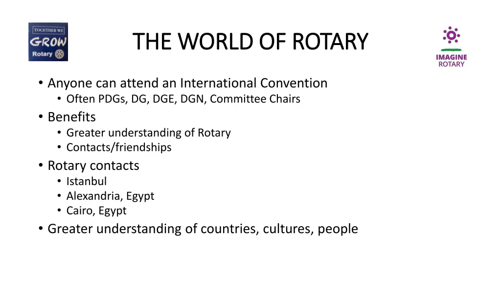 the world of rotary the world of rotary 1