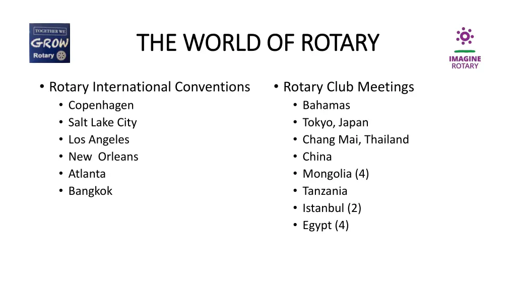 the world of rotary the world of rotary