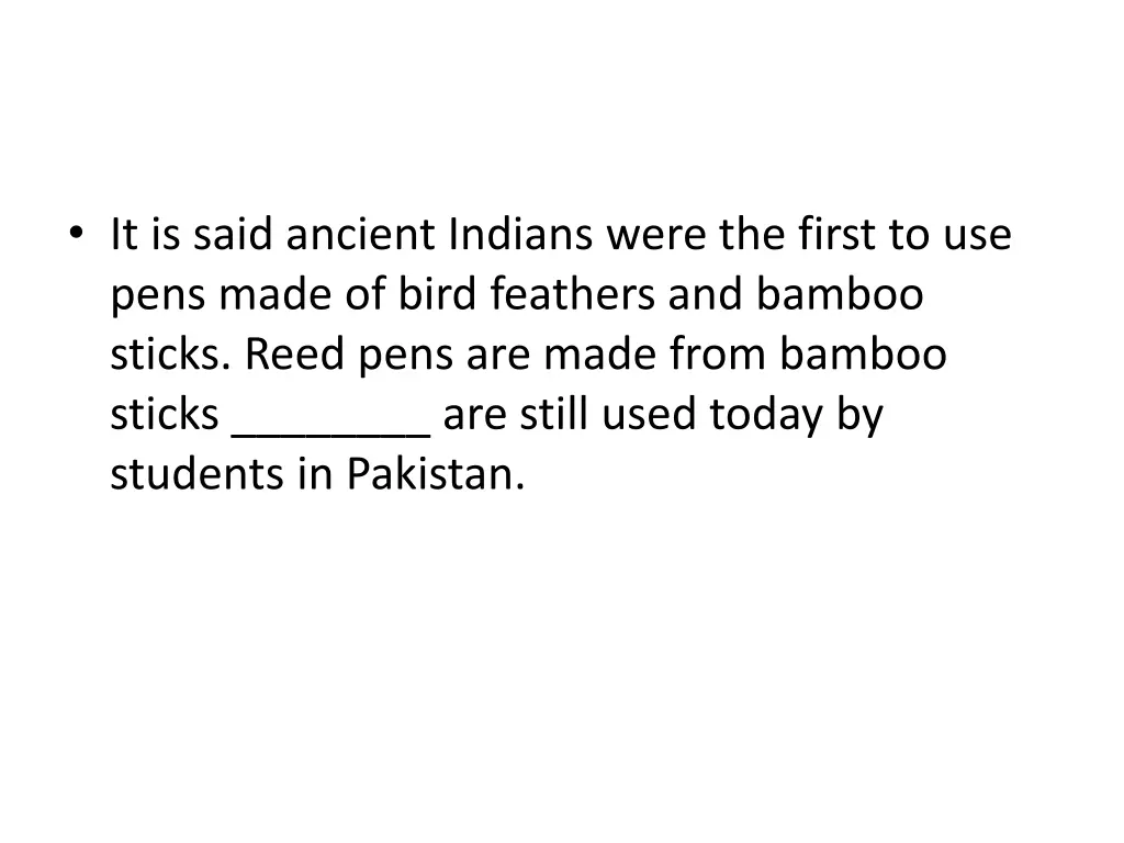 it is said ancient indians were the first