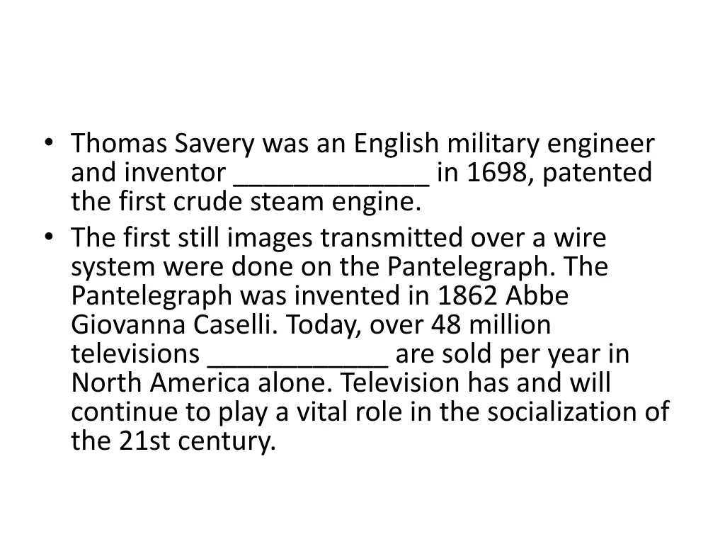 thomas savery was an english military engineer