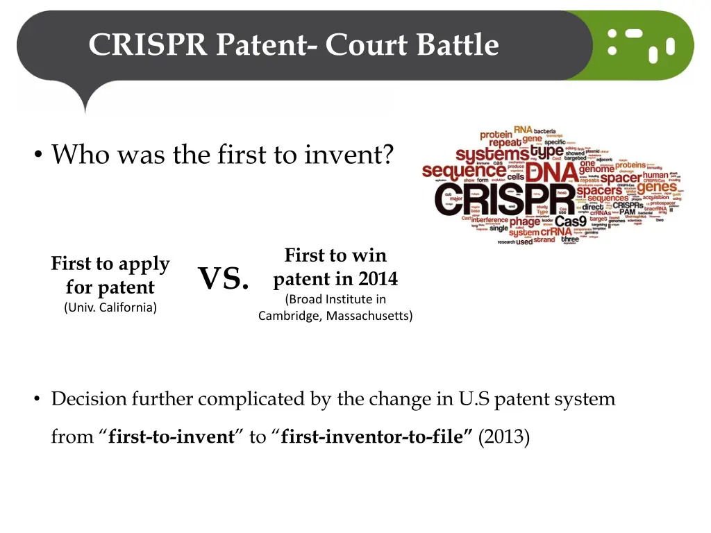 crispr patent court battle