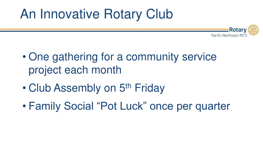 an innovative rotary club 1