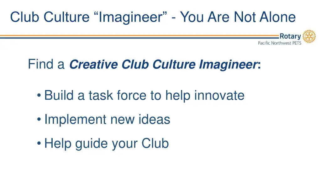 club culture imagineer you are not alone