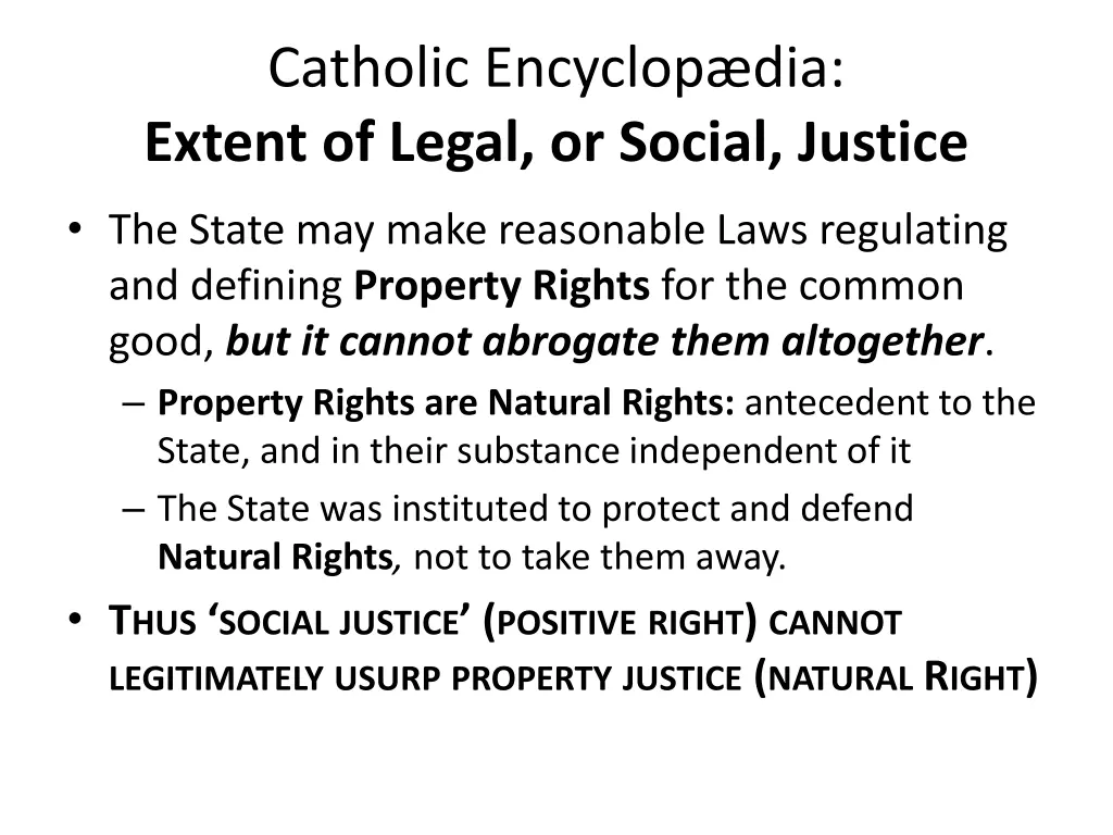 catholic encyclop dia extent of legal or social 1