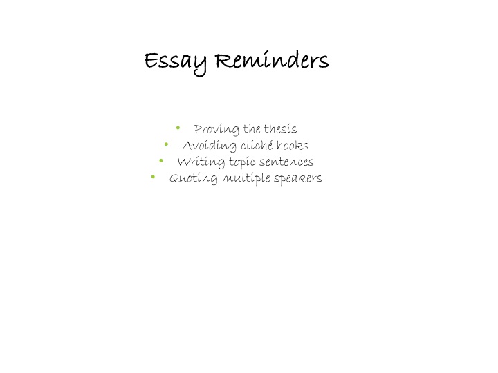 essay reminders essay reminders